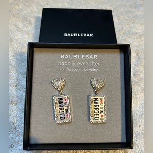 BAUBLEBAR Getting Married Dangle Earrings